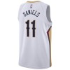 NBA Mænd Trøje New Orleans Pelicans Dyson Daniels 11 2022-23 Nike Association Edition Hvid Swingman